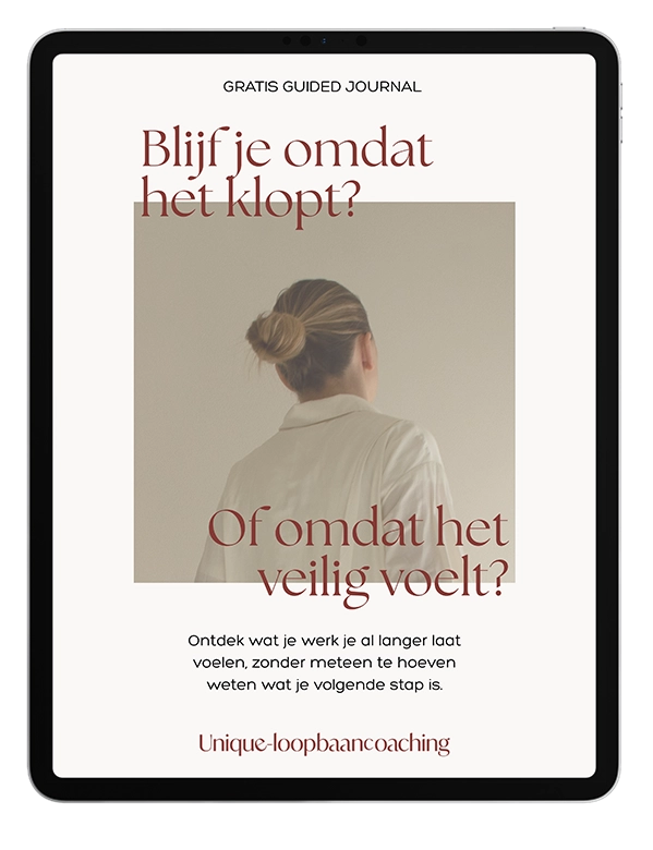 gratis guided journal twijfel over je baan ipad 2 iPad met gratis guided journal Blijf je omdat het klopt